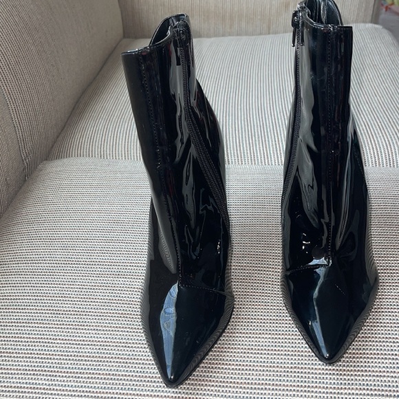 Aldo Shoes - Aldo Black Leather Ankle Boots